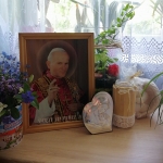 Kwiaty dla Ojca Świętego Jana Pawła II